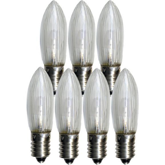 Ledsavers Reservlampa till Adventsljusstakar LED 7-pack, bild 2