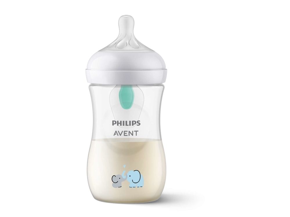 Philips AVENT Natural Response SCY673/81 nappflaska 260 ml AirFreeventil elefant