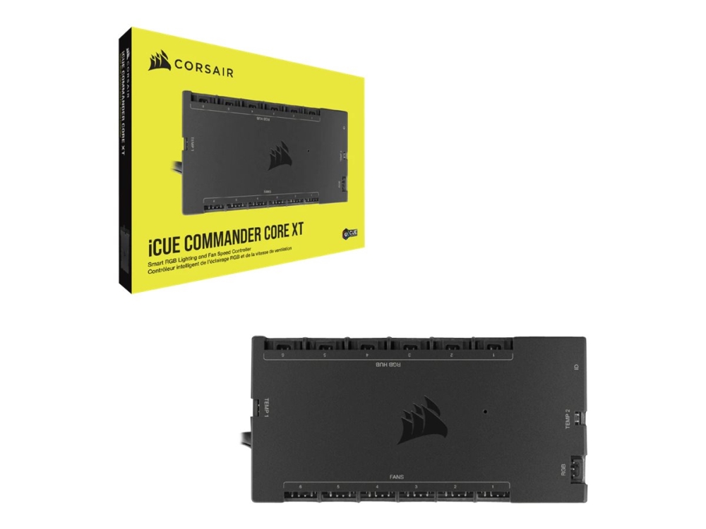 Corsair iCUE Commander Core XT, Digital fläkt och RGB-styrning