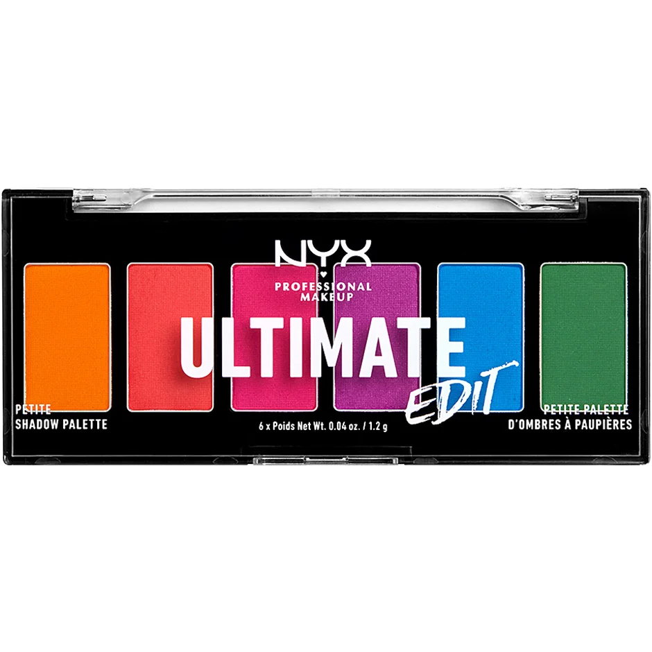 NYX PROFESSIONAL MAKEUP Ultimate Shadow Palette EDIT Petite Shadow Palette Brights