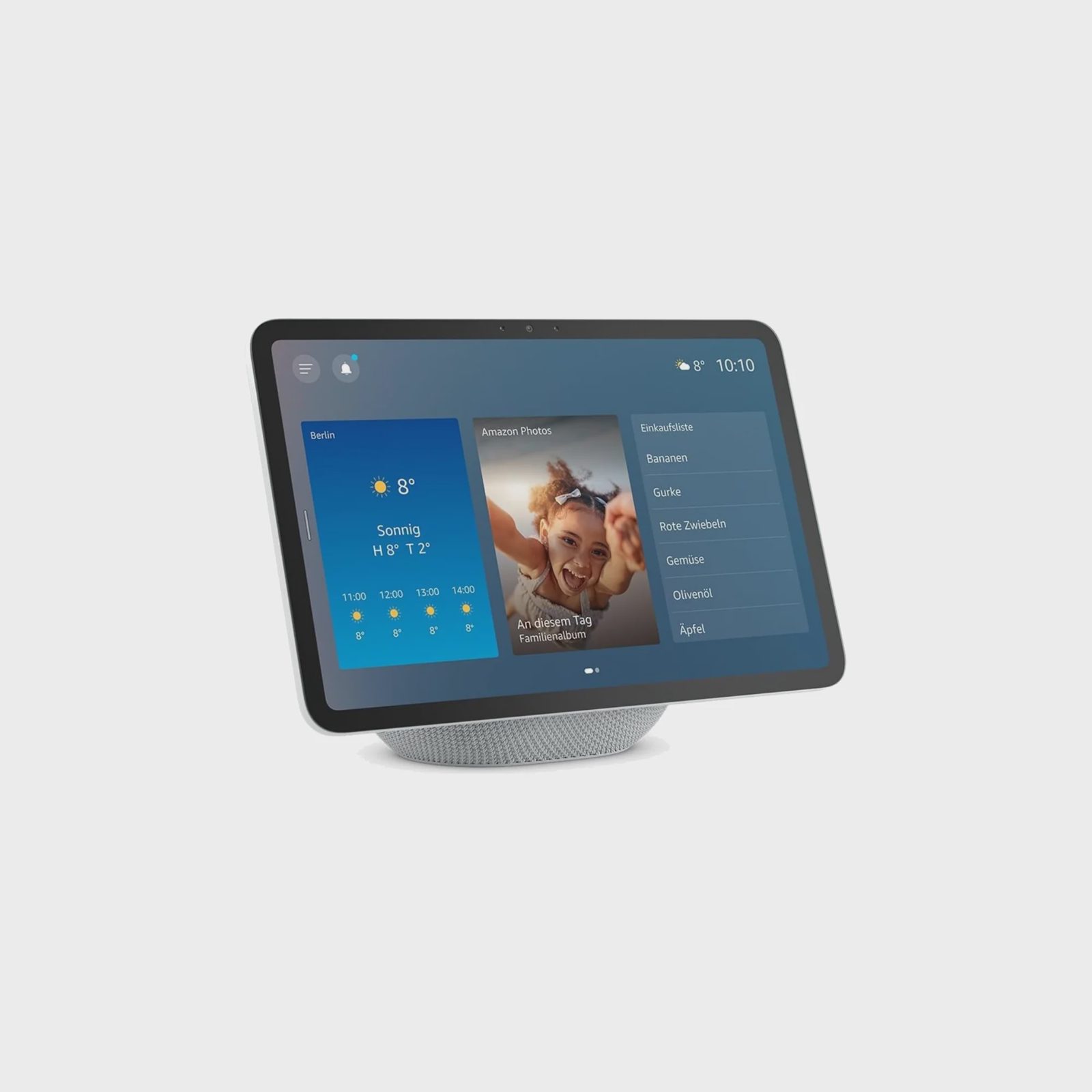 Amazon Echo Show 8 smartskärm 8,7 LCD (4:e generationen), glaciärvit