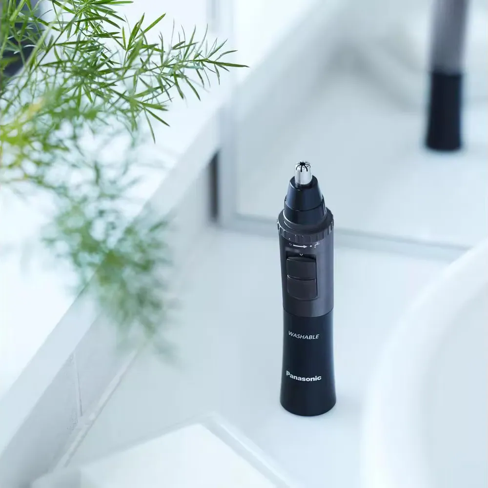 Panasonic ER-GN33-H301 näs- och öronhårstrimmer AA-batteri 78 min, svart