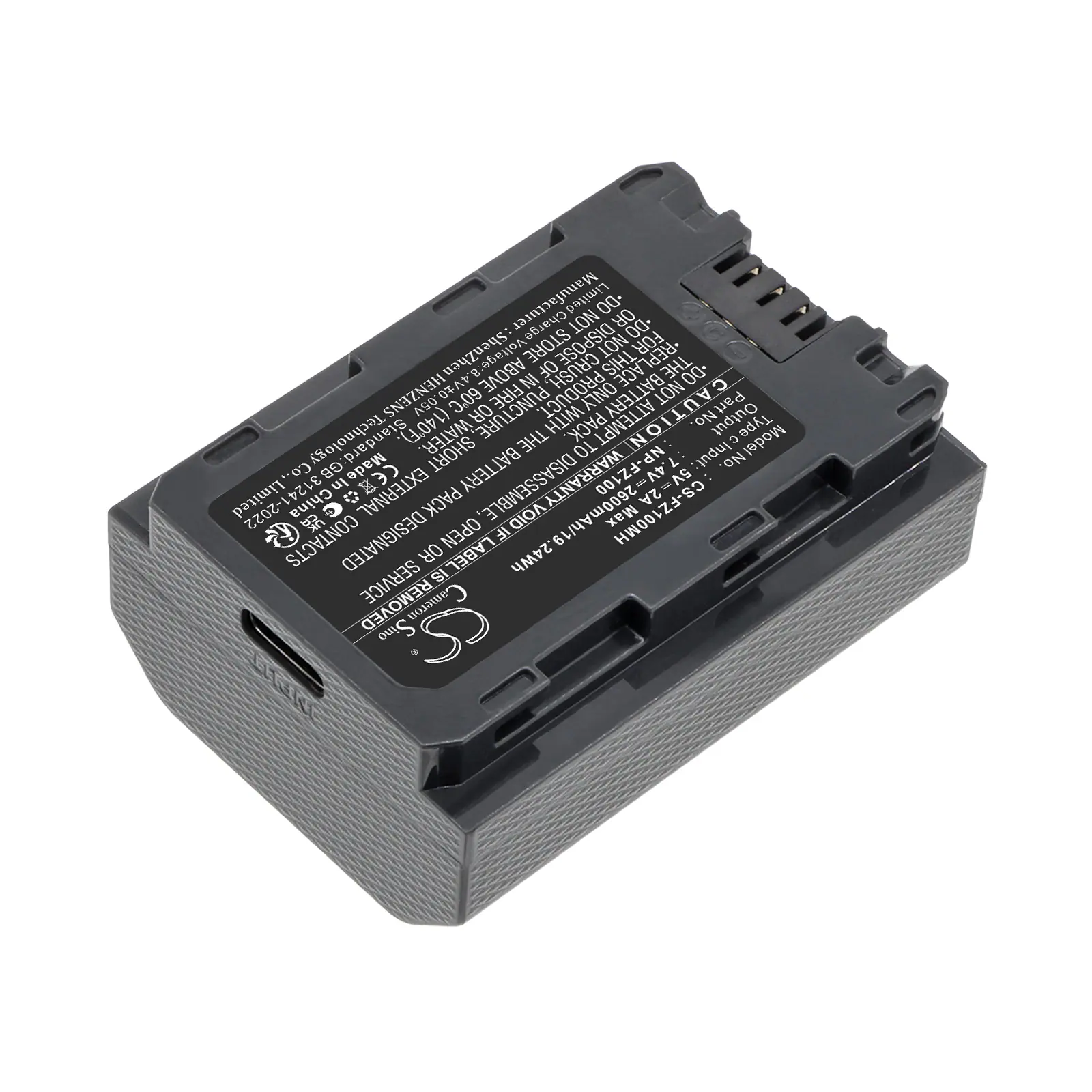 Batteri till Kamera för Sony A7 Mark 3, A7R Mark 3, Alpha 1 m.fl.