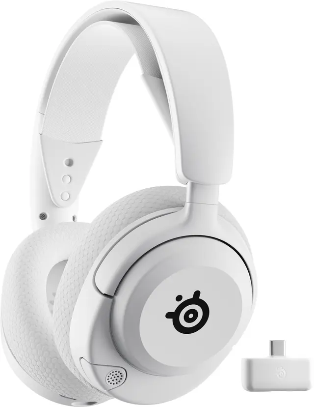 SteelSeries Arctis Nova 5 trådlöst gamingheadset, vit