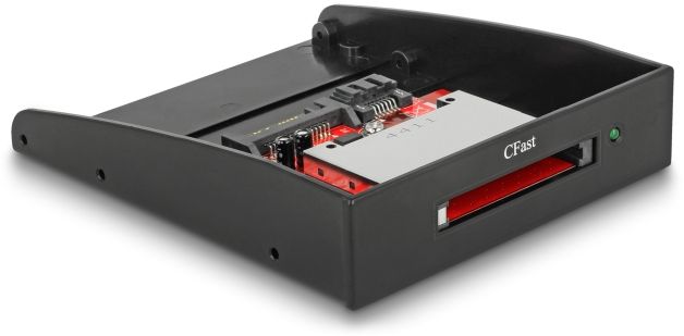SATA kortläsare DeLOCK Card Reader for CFast, intern 3.5", bild 2