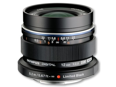 M.ZUIKO DIGITAL ED 12mm f/2,0 svart