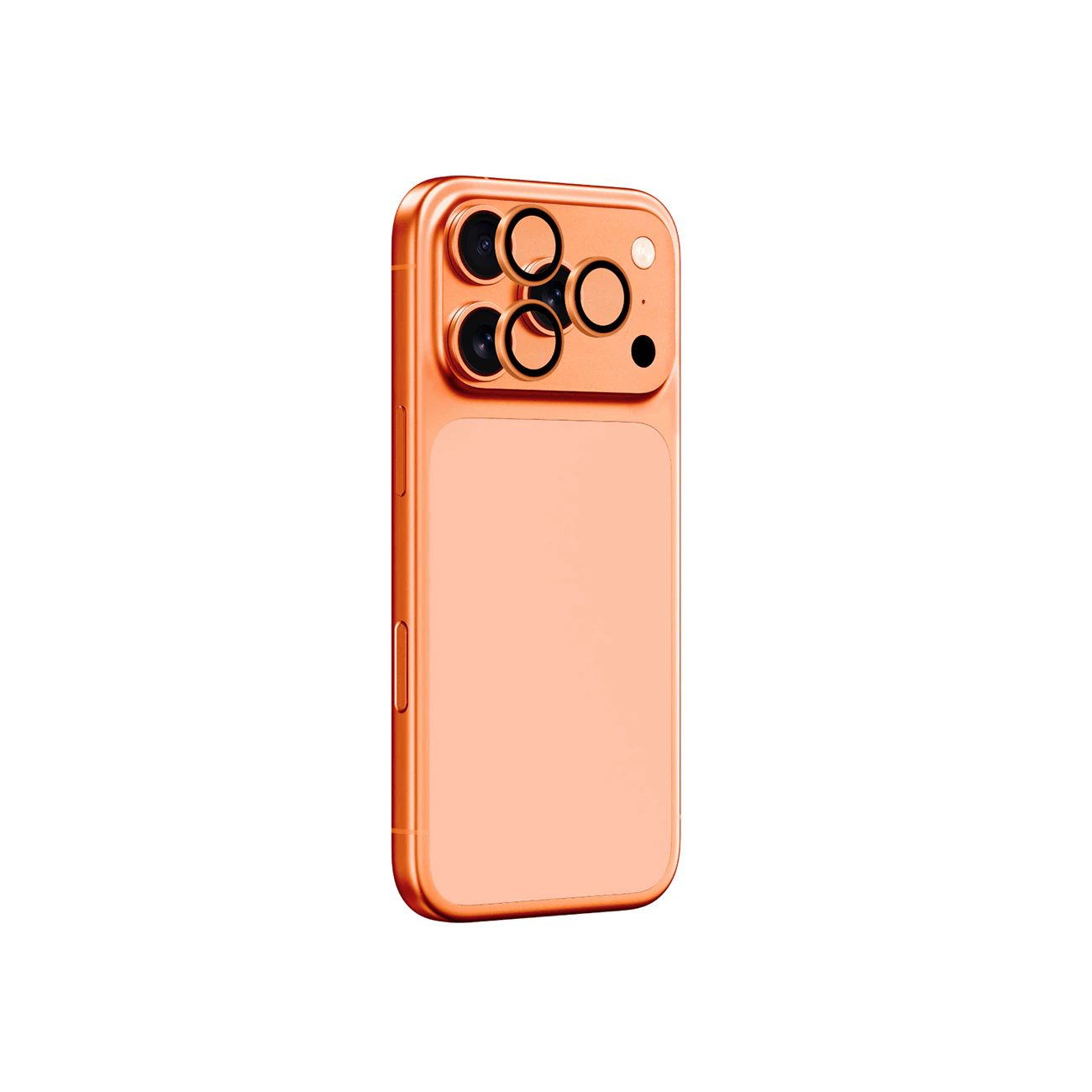 AmazingThing Linsglas för iPhone 17 Pro / Pro Max - med orange ram, bild 2