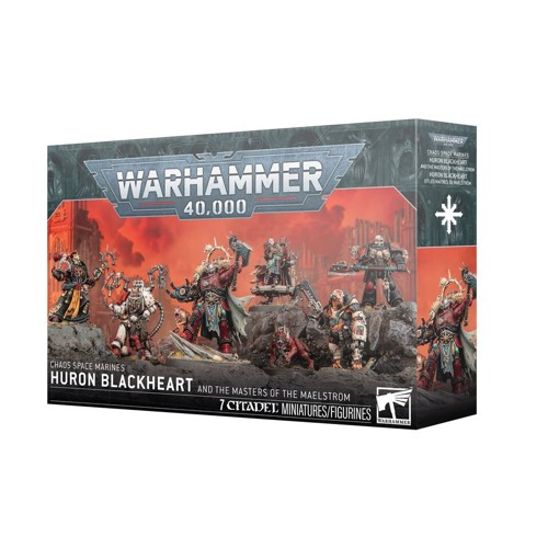 Warhammer 40K Chaos Space Marines - Huron Blackheart