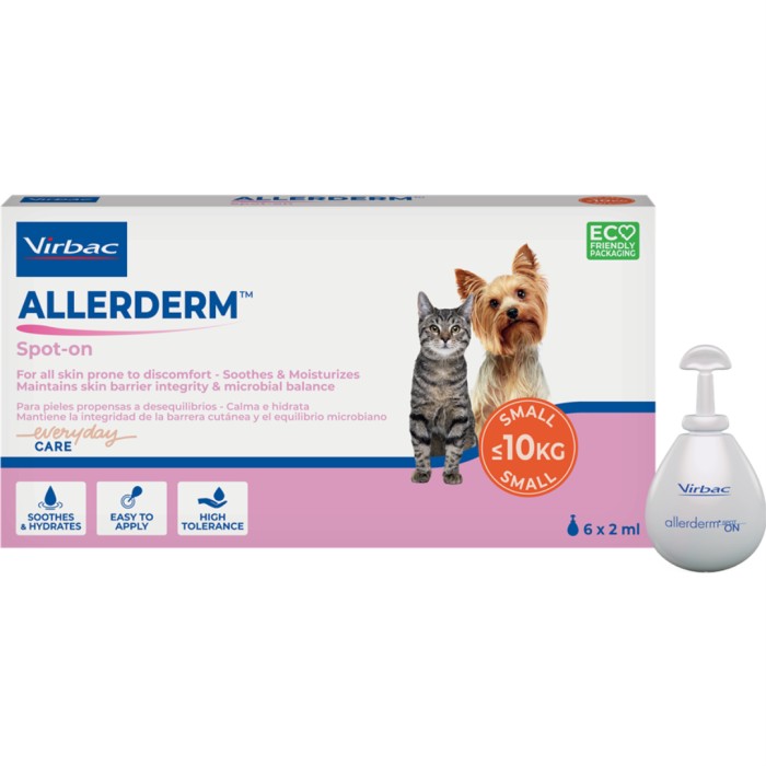Virbac Allerderm spot-on 6x2 ml