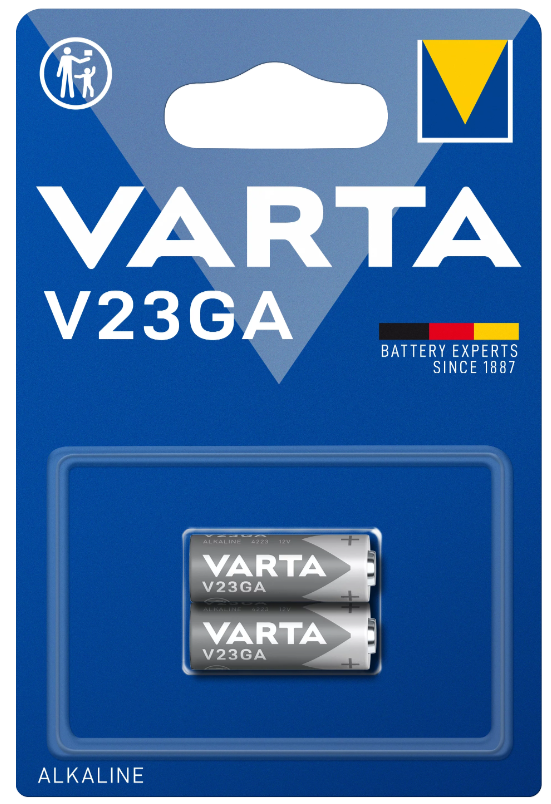 VARTA V23GA batteri, 2 st