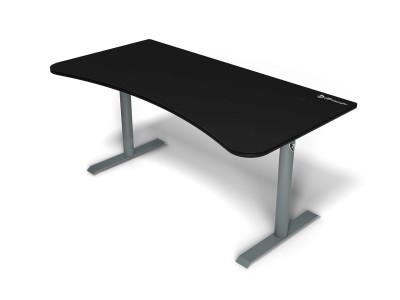 Arozzi Arena Gaming Skrivbord - Large - Frozen Grey - Svart