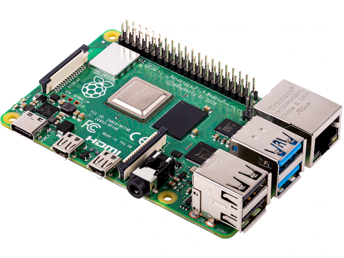 Raspberry Pi 4 Model B 4 GB enkortsdator