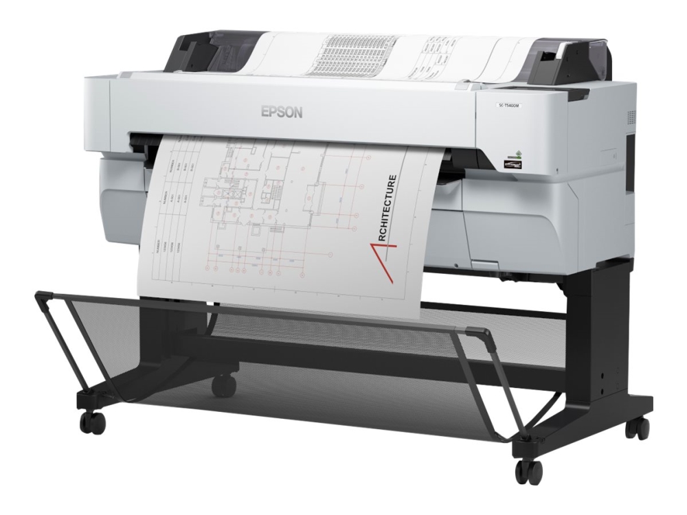 Epson SureColor SC-T5400M, 1200x2400 dpi, 36" MFP, 600x600 dpi scanner, USB/LAN/WiFi