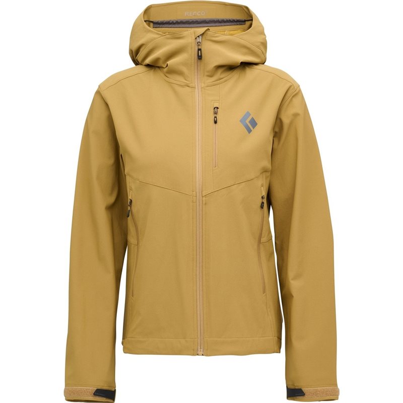 Black Diamond W Dawn Patrol Softshell Flax - M