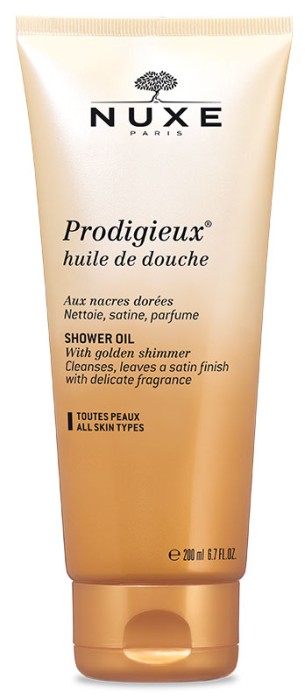 Nuxe Prodigieux Shower Oil with Golden Shimmer 200 ml