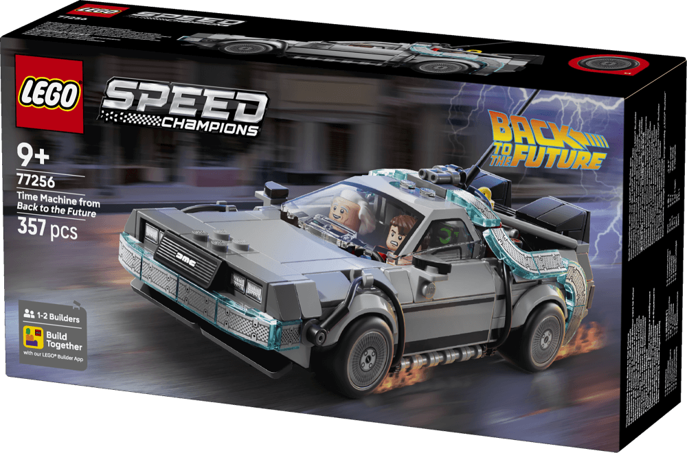 LEGO Speed Champions Tidsmaskinen från Tillbaka till framtiden 77256