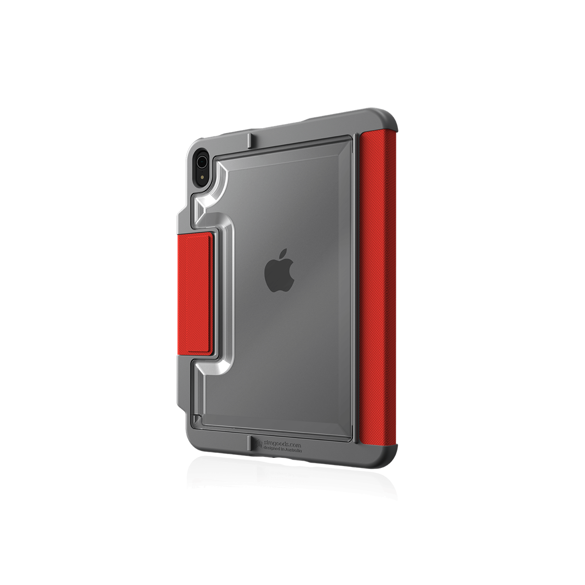 STM Dux Plus, iPad 10.9-tum (10th Gen), plats för Apple Pencil - Röd