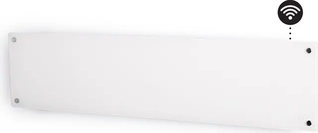 Mill Glass Smart WiFi panelvärmeelement GL850LWIFI4 (vit)