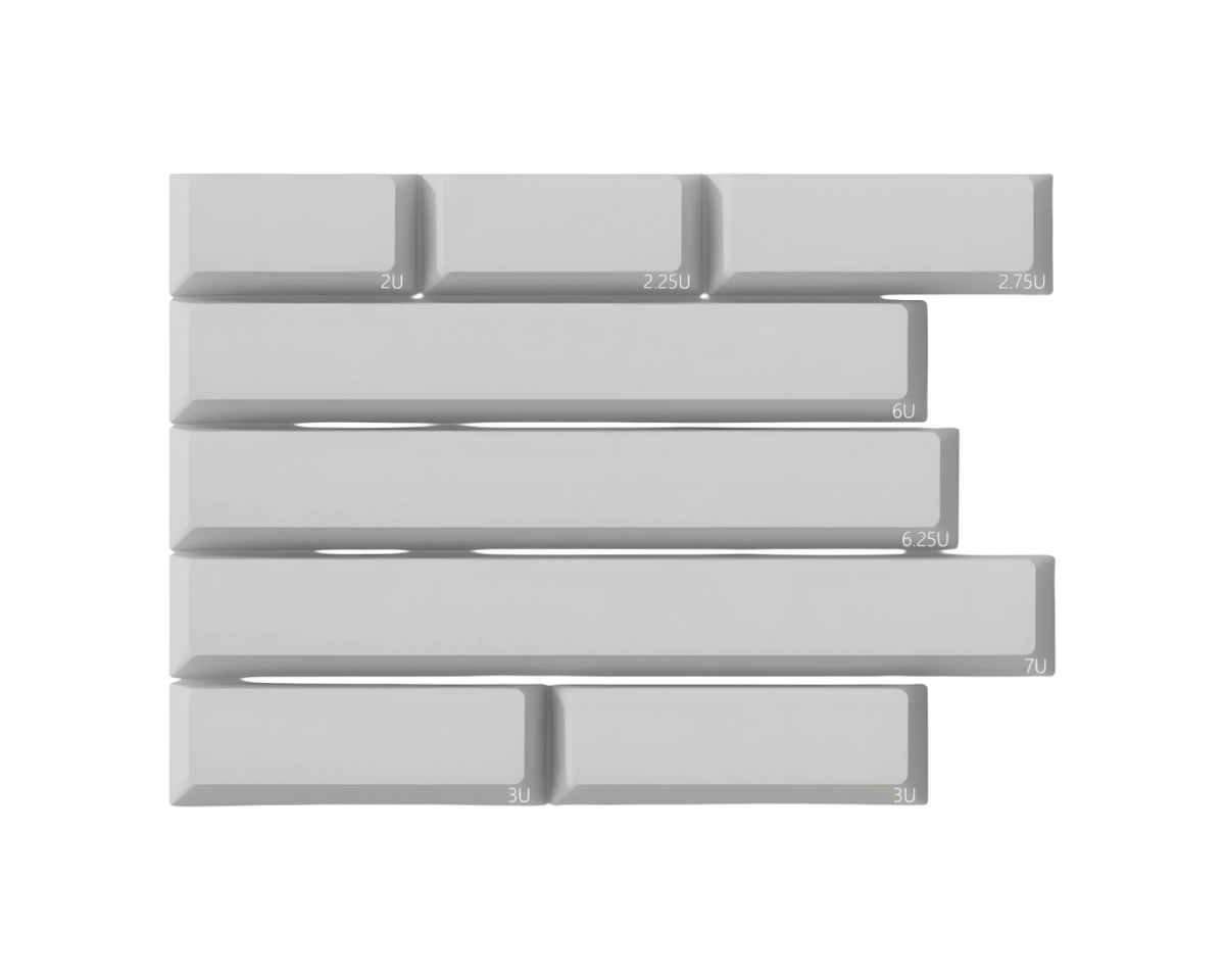 KBDfans PBTfans Klein Blue R3 - White spacebar kit