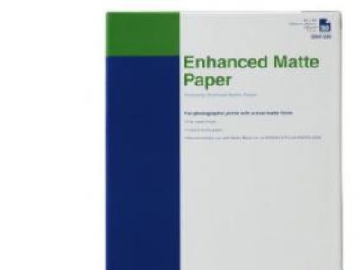 Epson Enhanced Matte Paper A3+/330x483mm, 100 ark, 192g/m2
