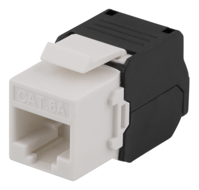 DELTACO Cat6A Keystoneuttag