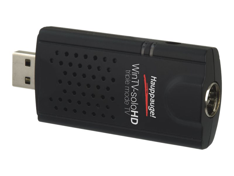 Hauppauge WinTV soloHD - Digital TV-mottagare - DVB-C, DVB-T2 - HDTV - USB 2.0