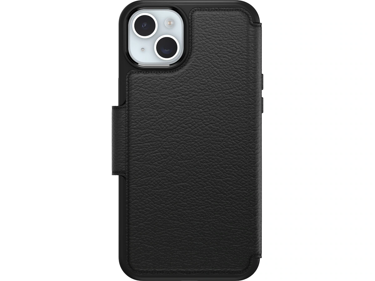 OtterBox iPhone 15 Plus Strada Plånboksfodral - ProPack (svart)