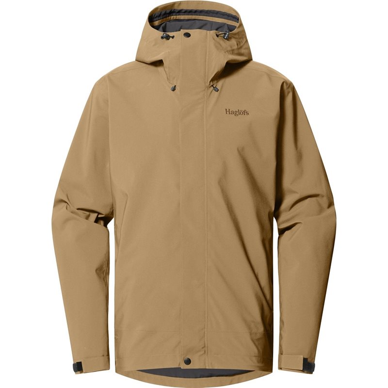 Haglöfs Breeze Proof Jacket Men Oak Brown - S