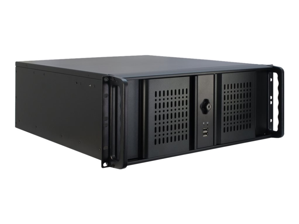 Inter-Tech IPC 4U-4098-S rackserverchassi ATX, svart, utan nätaggregat