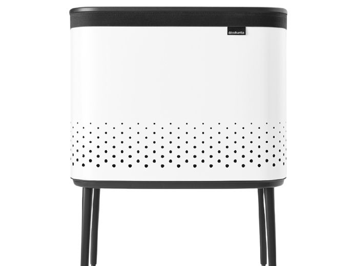 Brabantia Bo tvättkorg 60 L rektangulär MDF, vit
