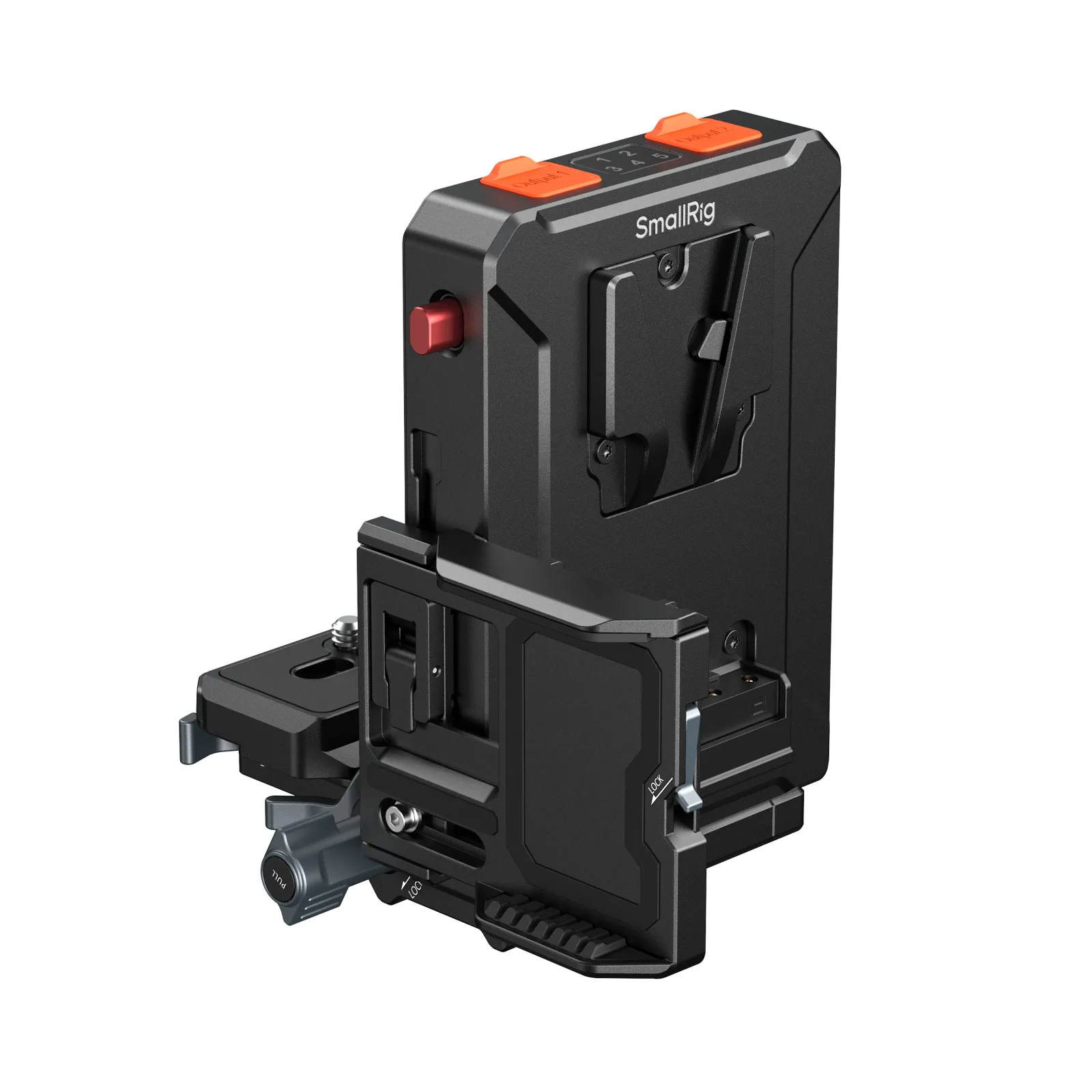 SmallRig 5899 Intelligent V-Mount Battery Adapter Plate Compatible with Arca-Swi
