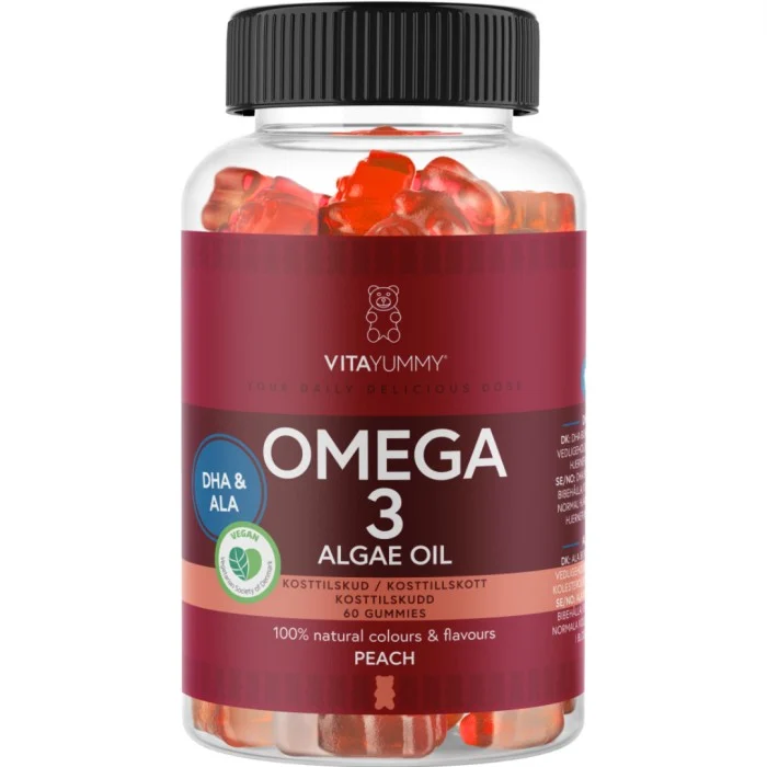 VitaYummy Omega-3 Peach 60 st
