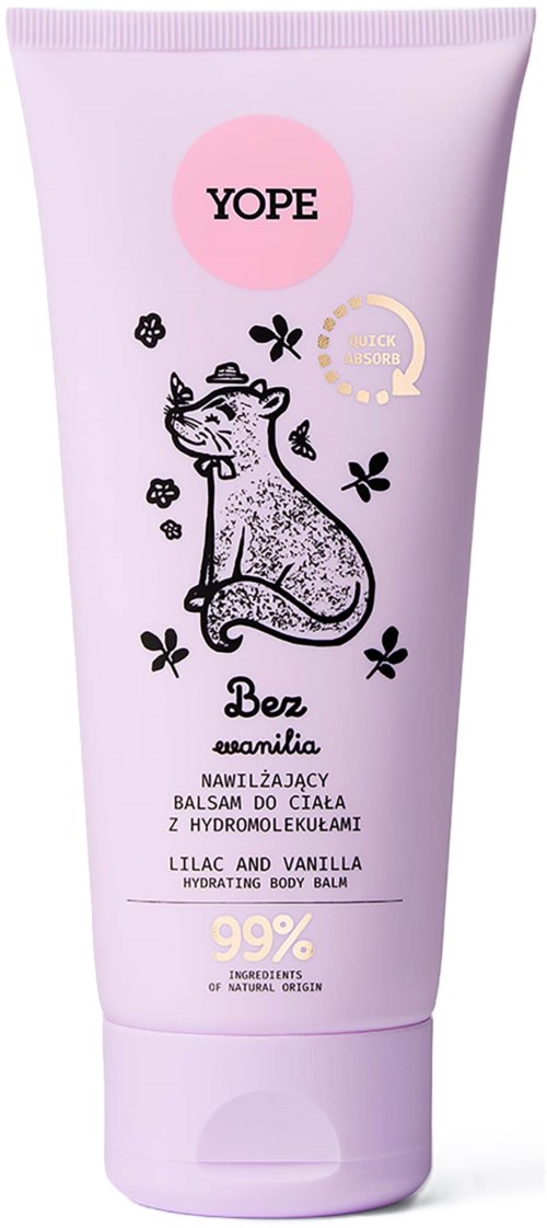 YOPE Botanical Body Lotion Lilac & Vanilla 200 ml