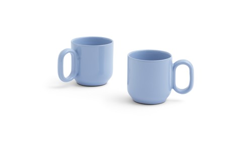 HAY - Barro Mugg - 2-pack - Ljusblå, bild 3