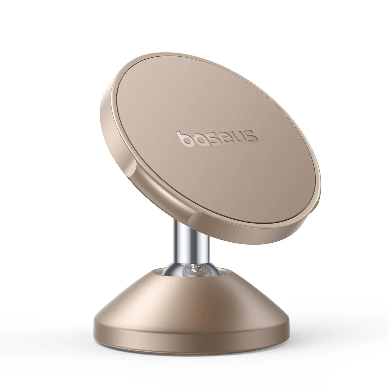 Baseus GoTrip DC1 magnethållare, kompatibel med MagSafe, för vindrutan och instrumentbrädan – guld, bild 2