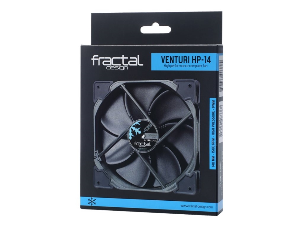 Fractal Design Venturi Series - Insats med fläkt - 140 mm - svart
