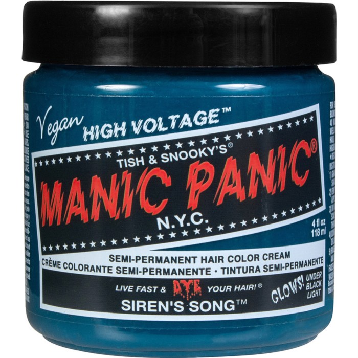 Manic Panic Semi-Permanent Hair Color Cream Siren's Song