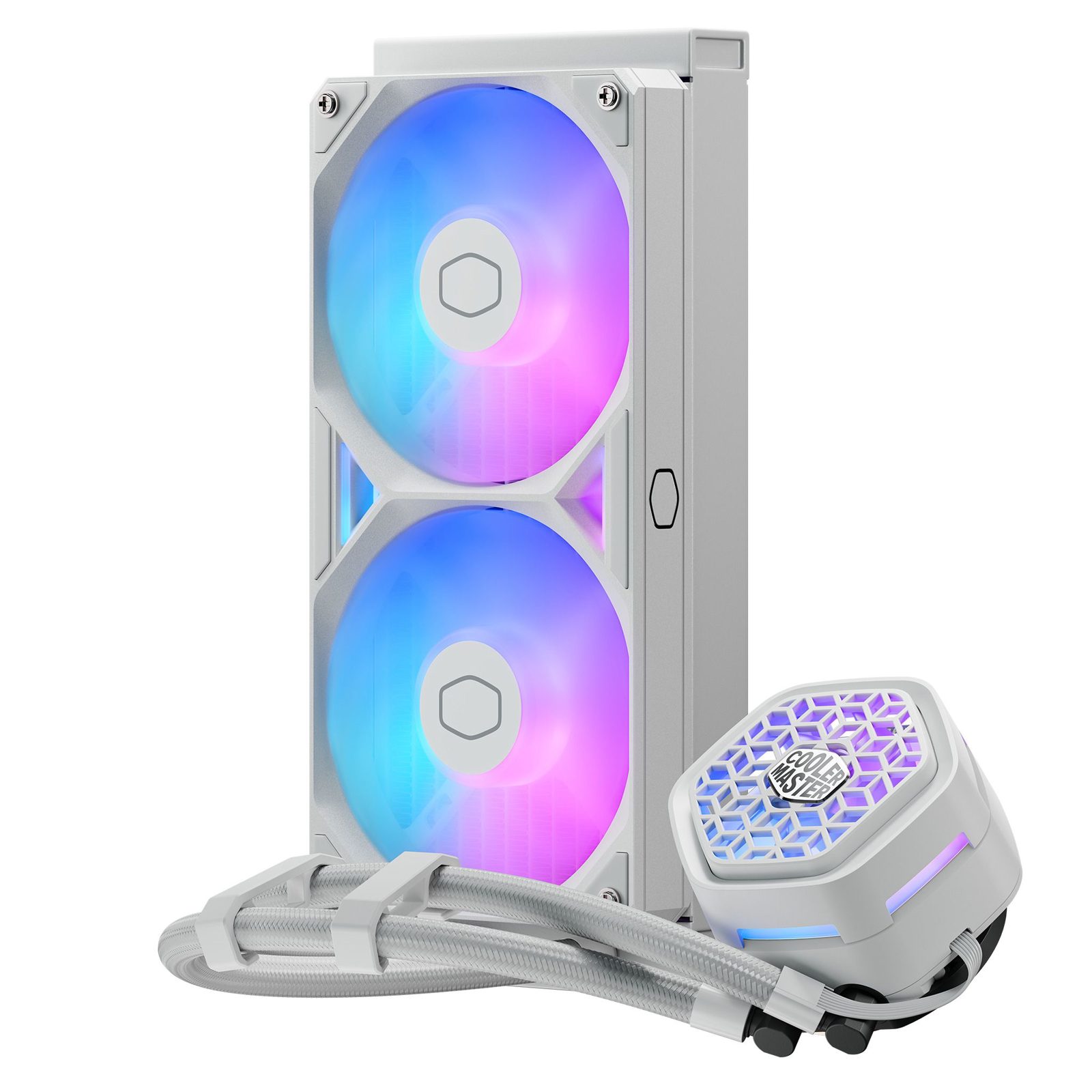 Cooler Master MasterLiquid 240 Atmos II VRM-Fan Vit, bild 2
