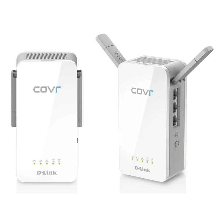 D-Link Covr P2502 Trådlöst homeplug-paket med mesh AC1200
