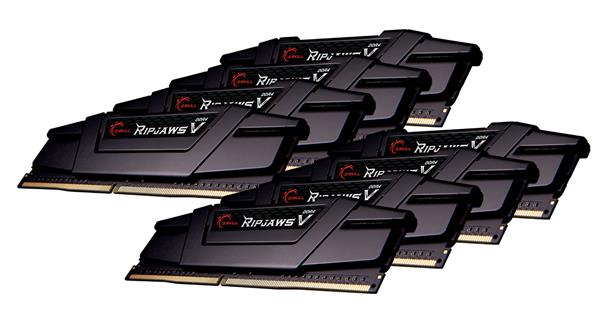 256 GB (8x32GB) DDR4-3200 G.Skill Ripjaws V CL16, bild 2