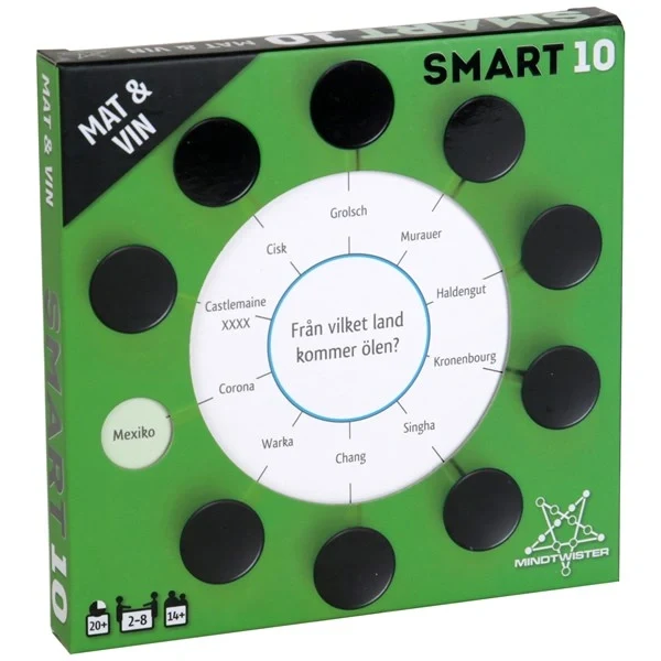Smart10 Frågekort Expansion - Mat & Vin