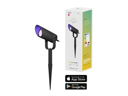 Hombli HBSL-0100, Smart spotlight, Bluetooth, Svart, Aluminium, Multi, 2700 K, bild 2