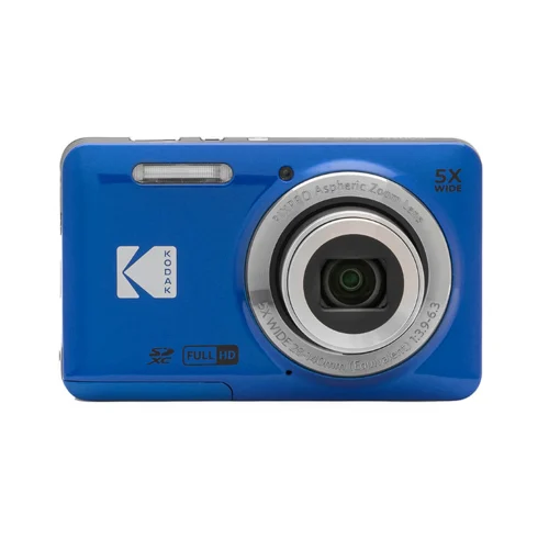 Kodak Pixpro FZ55 digitalkamera med 16 MP, blå