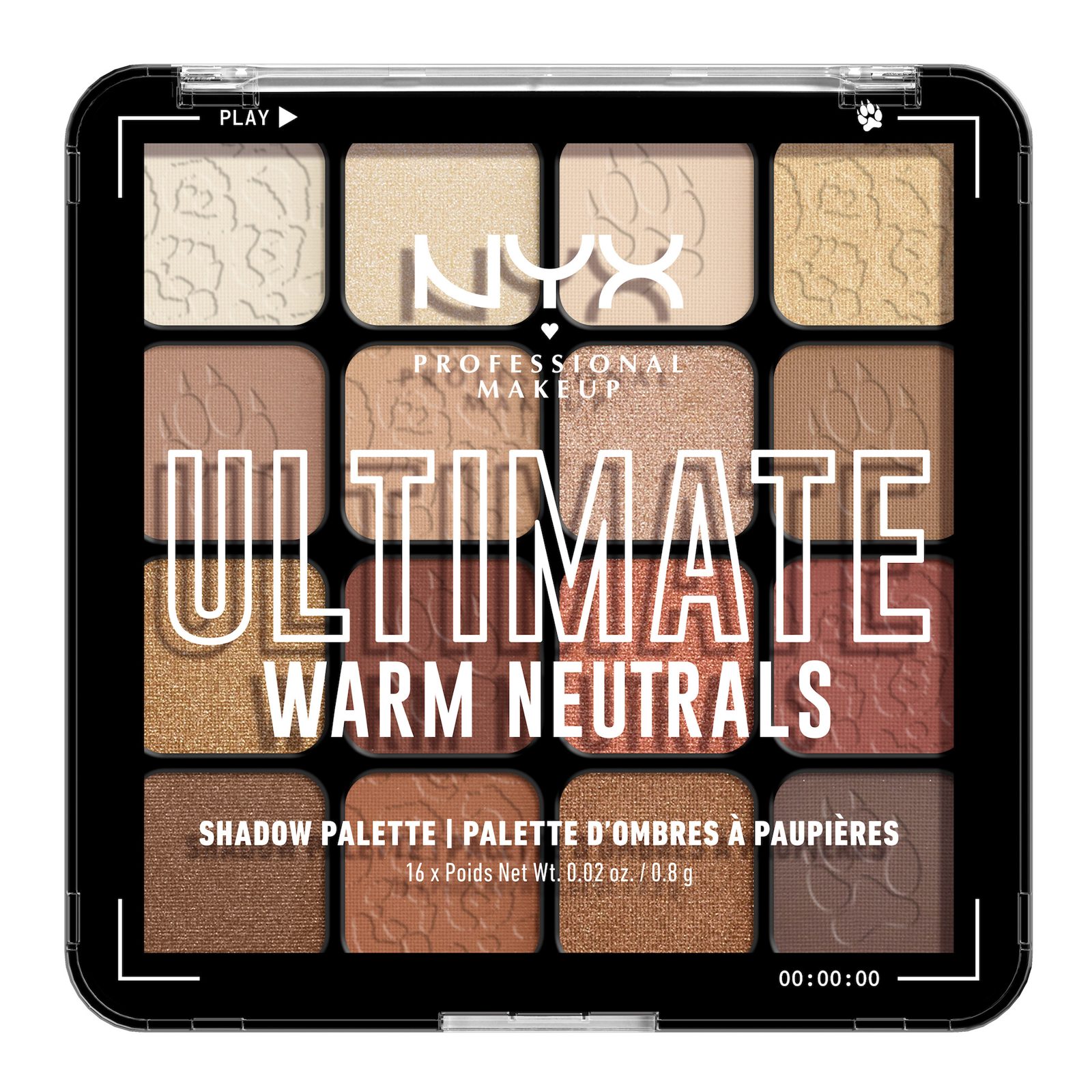 NYX PROFESSIONAL MAKEUP Ultimate Shadow Palette 05W Warm Neutrals