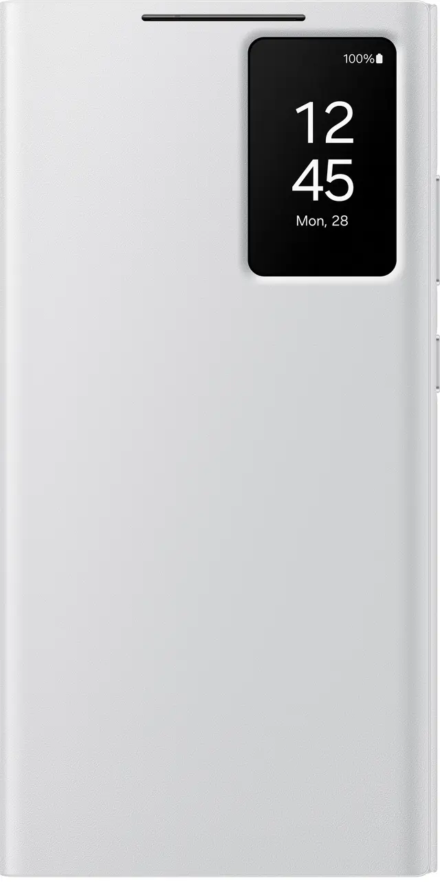 Samsung Galaxy S24 Ultra Smart View Plånboksfodral (vitt)