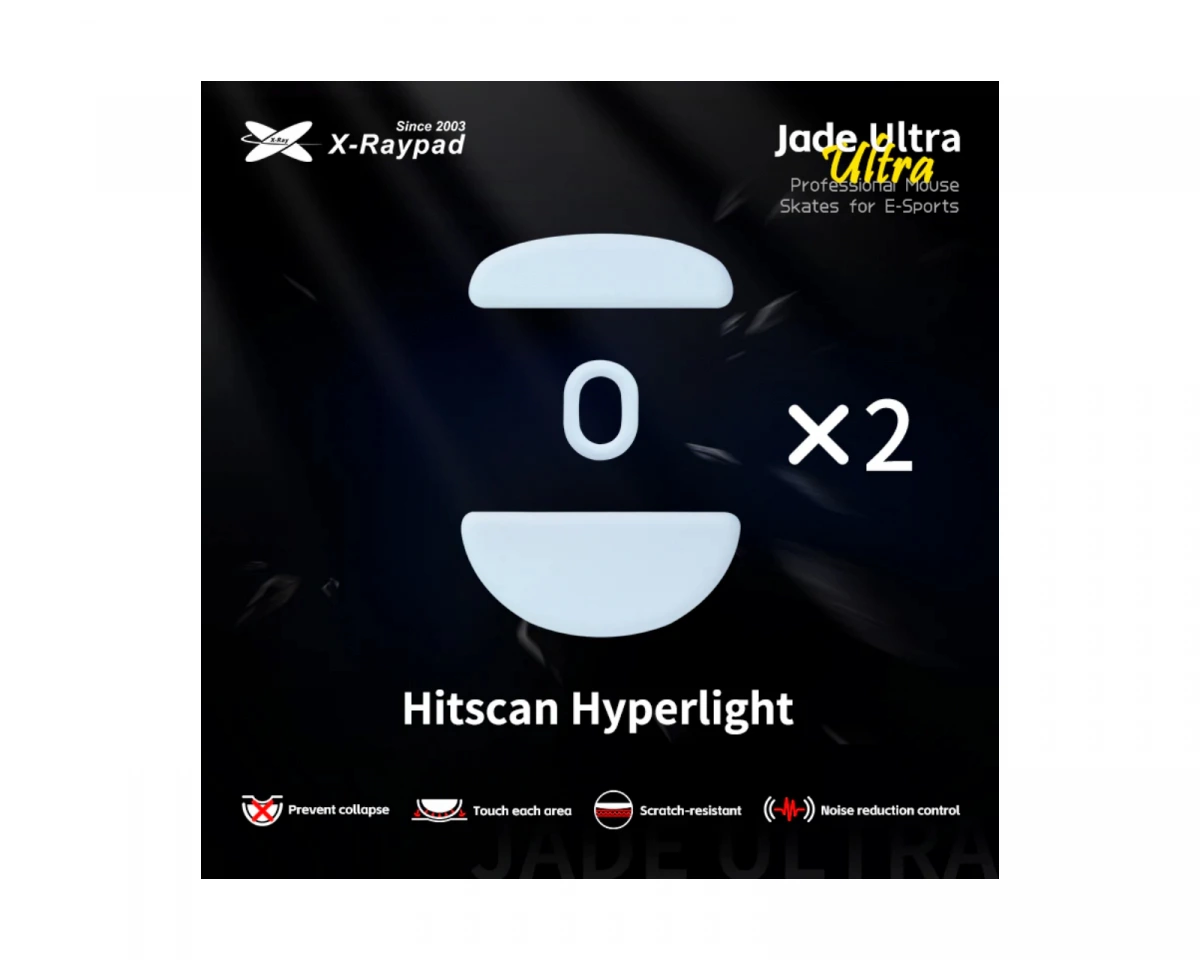 X-raypad Jade Ultra Skates för Hitscan Hyperlight