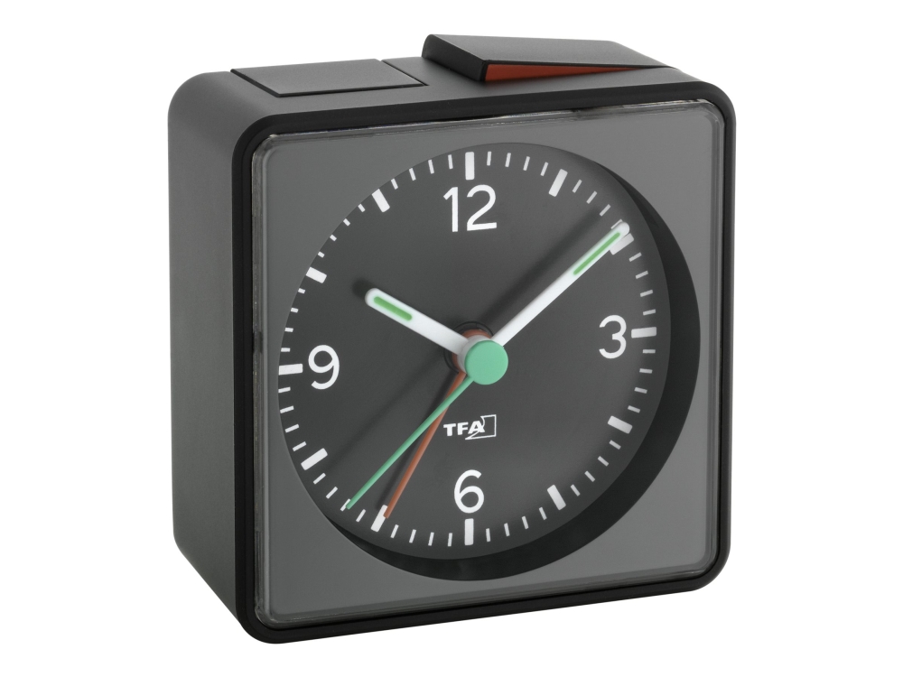 TFA Push - Väckarklocka - kvarts - skrivbord