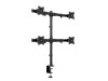 Multibrackets M Deskmount Basic Quad Svart, bild 2