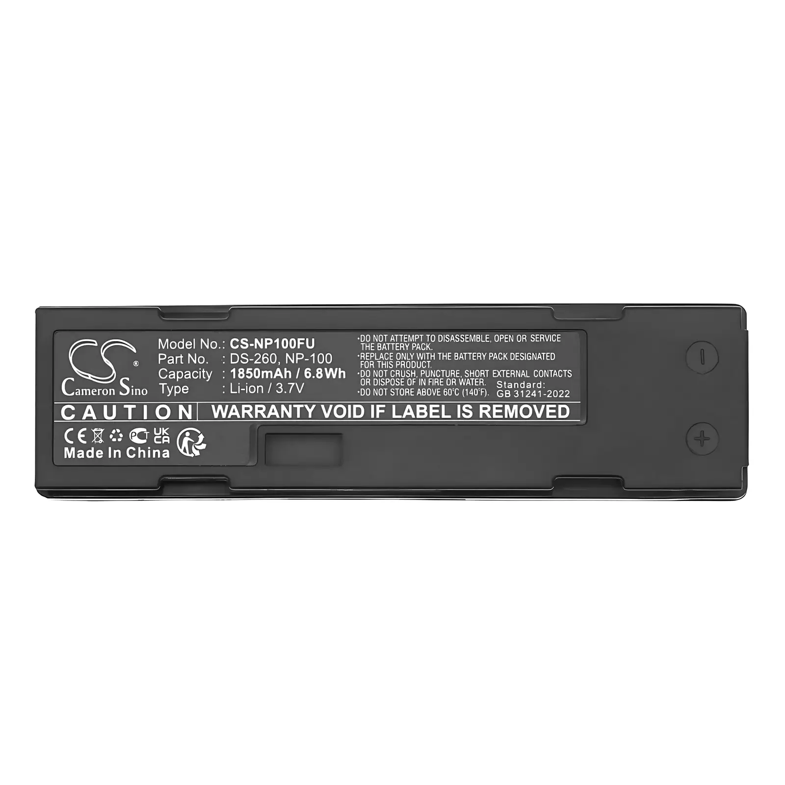 Batteri till Kamera för RICOH RDC-i700, bild 5
