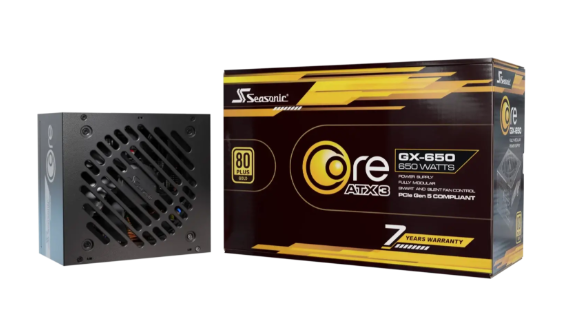 Seasonic Core GX V2 650W ATX 3.1, bild 3
